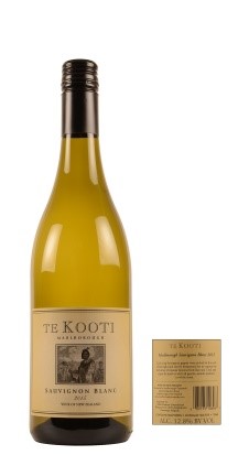 2015 Te Kooti New Zealand Sauvignon Blanc Marlborough